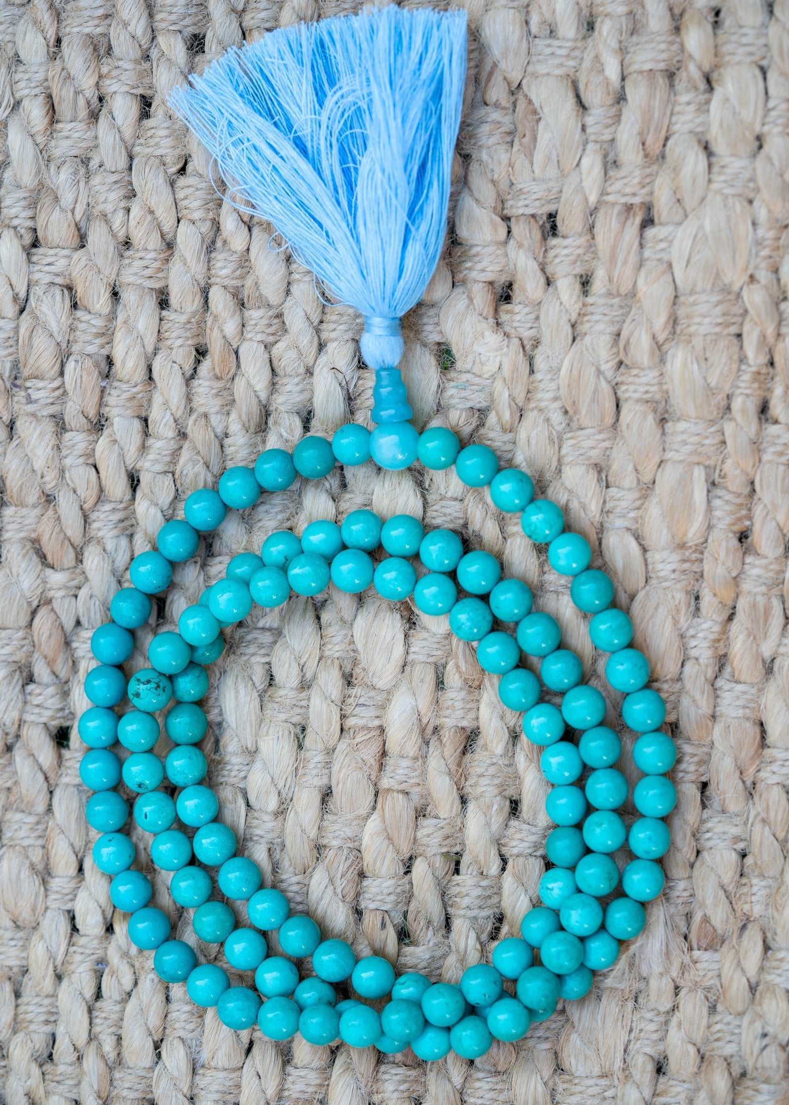 Real Turquoise Mala
