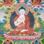 Vairocana Buddha with 5 other Buddha