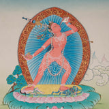 Vajrayogini Thangka - Handpainted Art