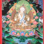 Vajrasattva Thangka - Symbol of Purification 