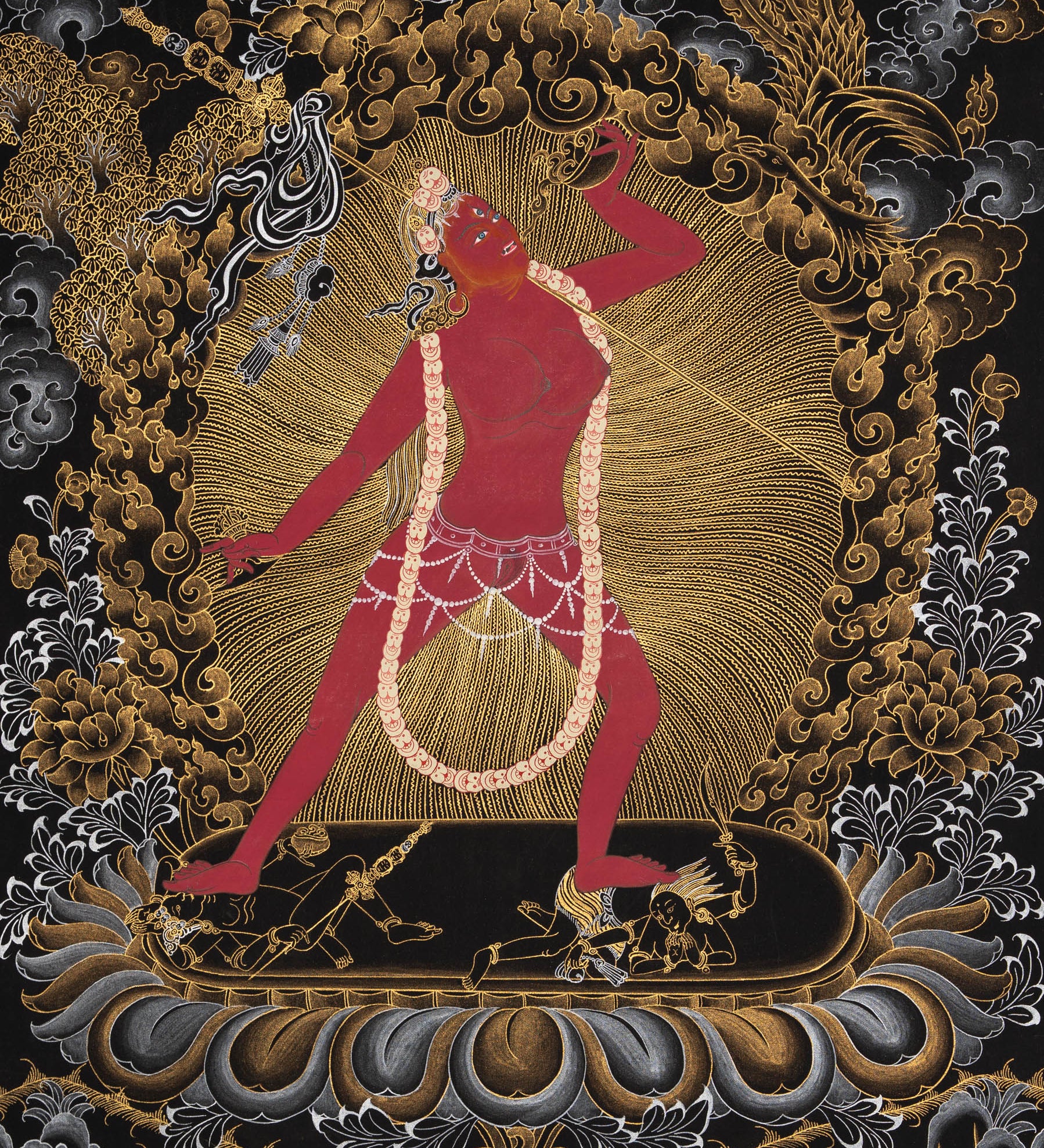 Vajrayogini Thangka - Handpainted Sacred Art