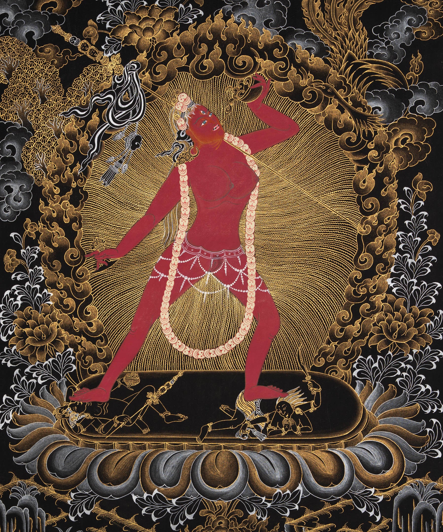 Vajrayogini Thangka - Handpainted Sacred Art