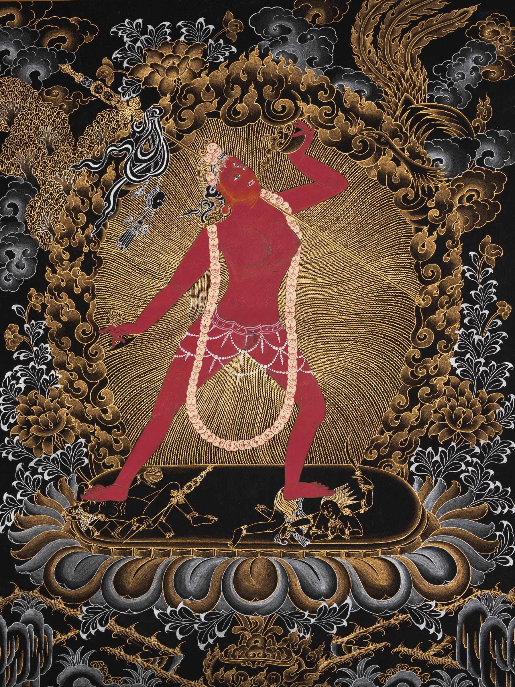 Vajrayogini Thangka - Handpainted Sacred Art
