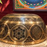 Singing Bowl for healing and meditation. It is also popularly known as Tibetan bowl and meditation bowl . Use it for sound healing, reiki and chakra balance also for meditation.
