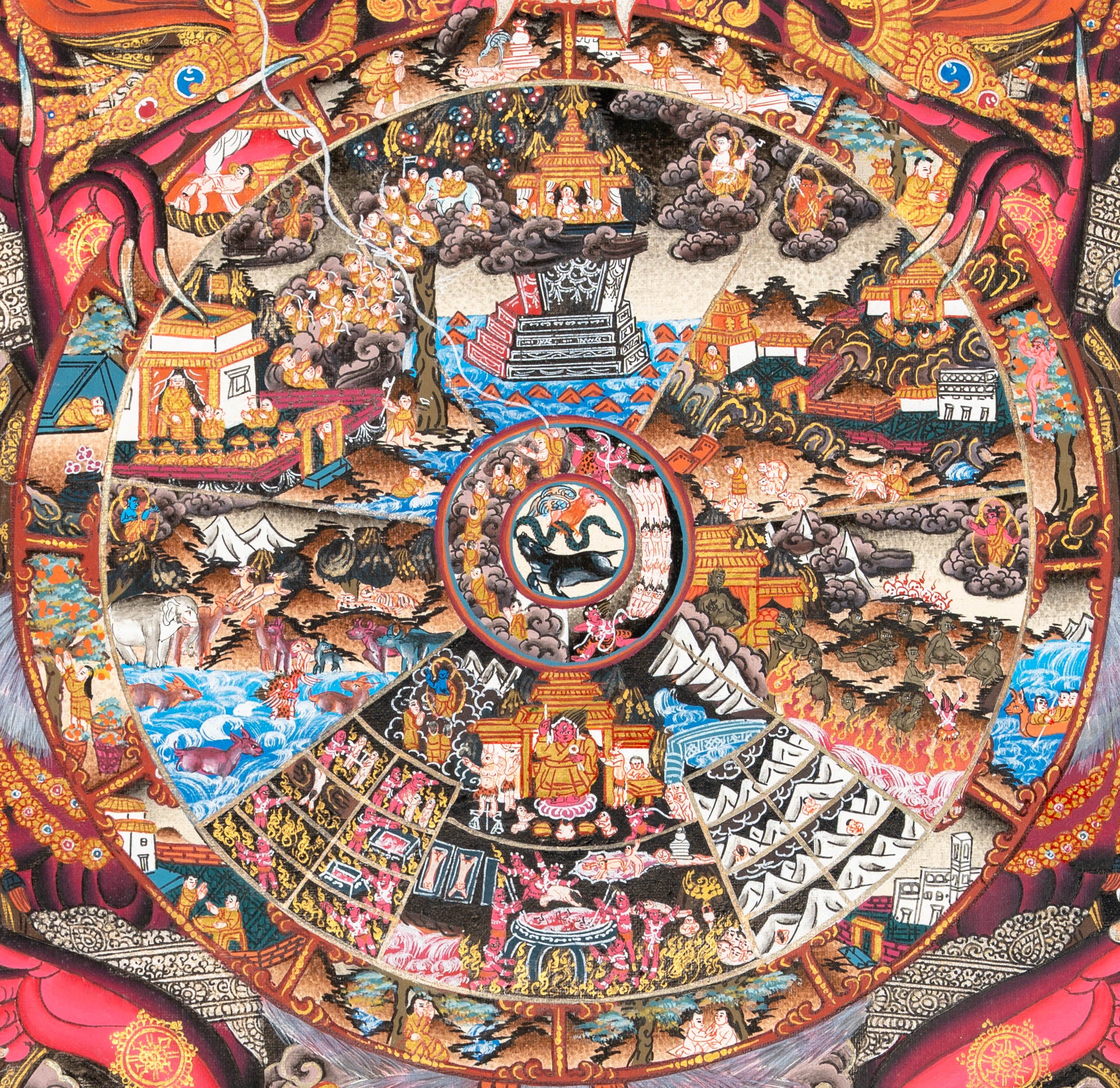 Wheel of Life – Sacred Wall Art