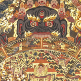 Antique Wheel of Life - Sacred Thangka