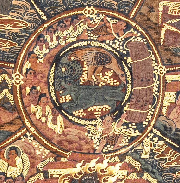 Samsara Thangka – Antique Tibetan Art