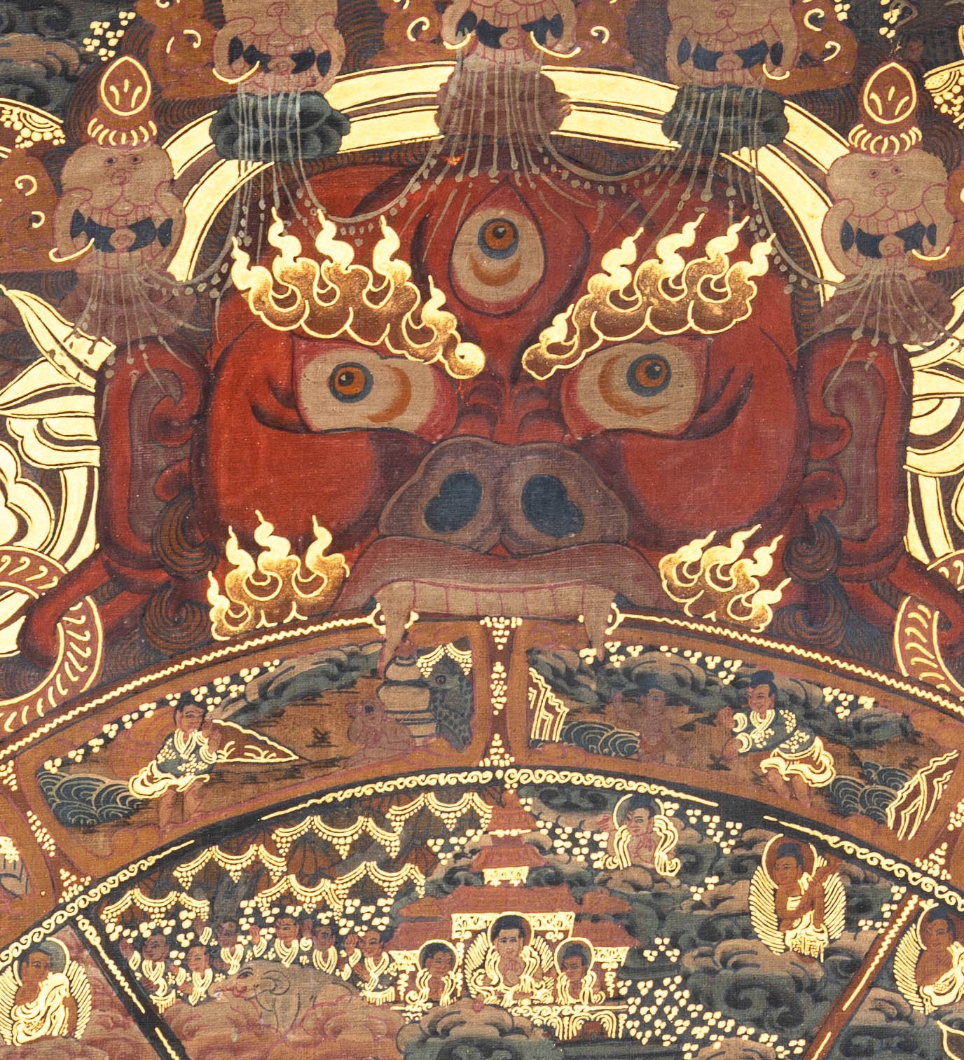 Samsara Thangka – Antique Tibetan Art