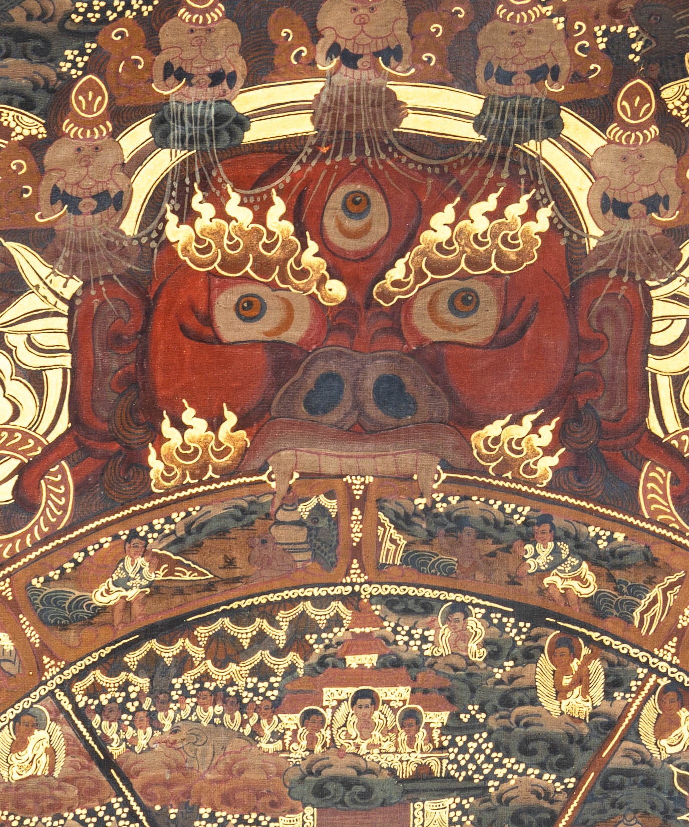 Samsara Thangka – Antique Tibetan Art