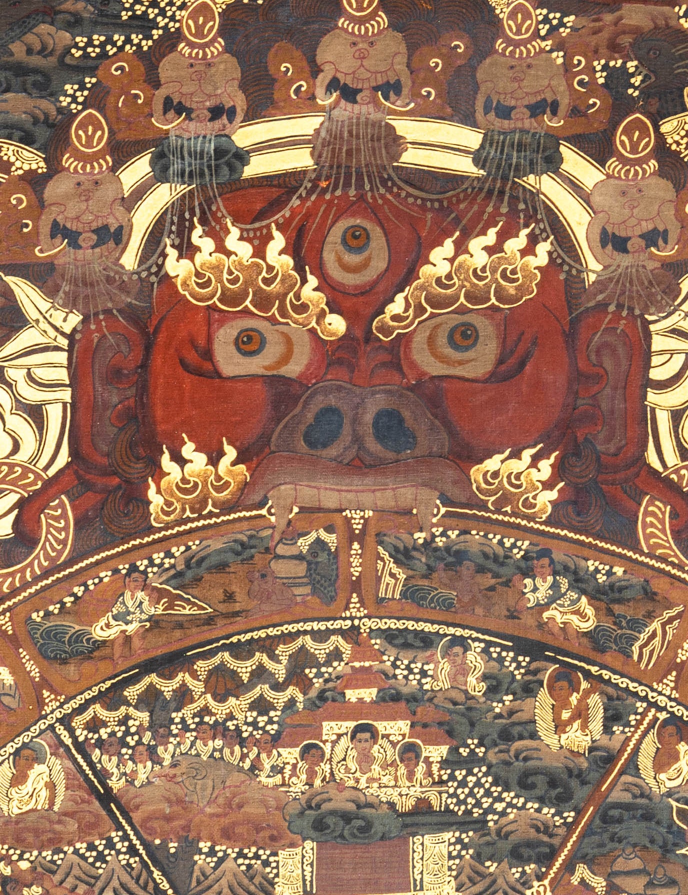 Samsara Thangka – Antique Tibetan Art