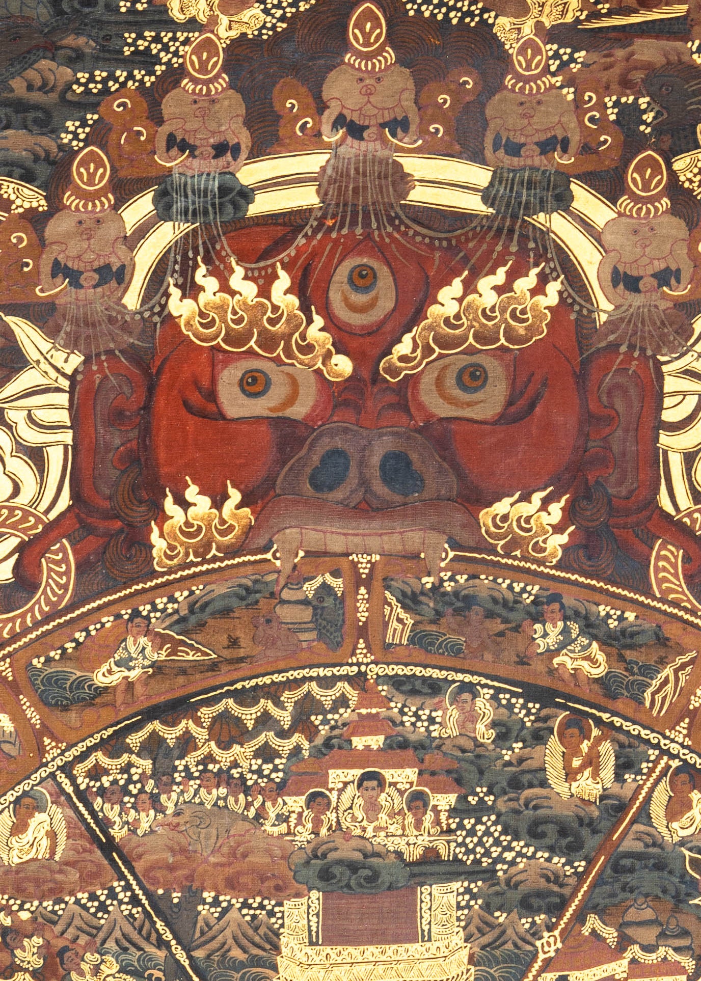 Samsara Thangka – Antique Tibetan Art