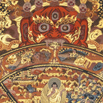 Wheel of Life (Bhavachakra) Thangka - Sacred Handpainted Art