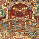 Wheel of Life Thangka - Handpainted Art