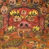 Wheel of Life Thangka - Antique Painting