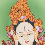White Tara Thangka - Sacred Painting