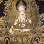White Tara - Handpainted Tibetan Thangka