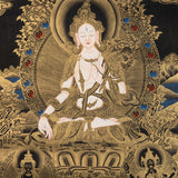 White Tara - Handpainted Tibetan Thangka