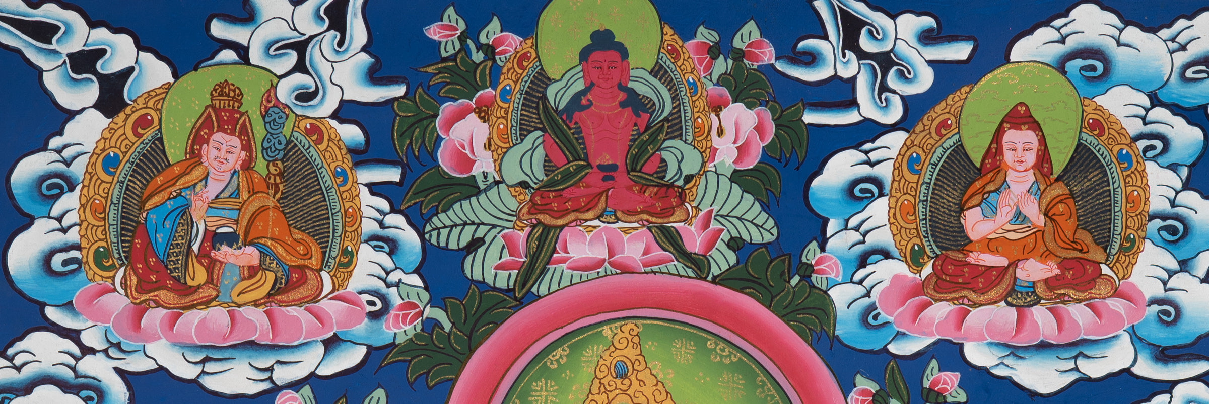 White Tara Thangka - Spiritual Art