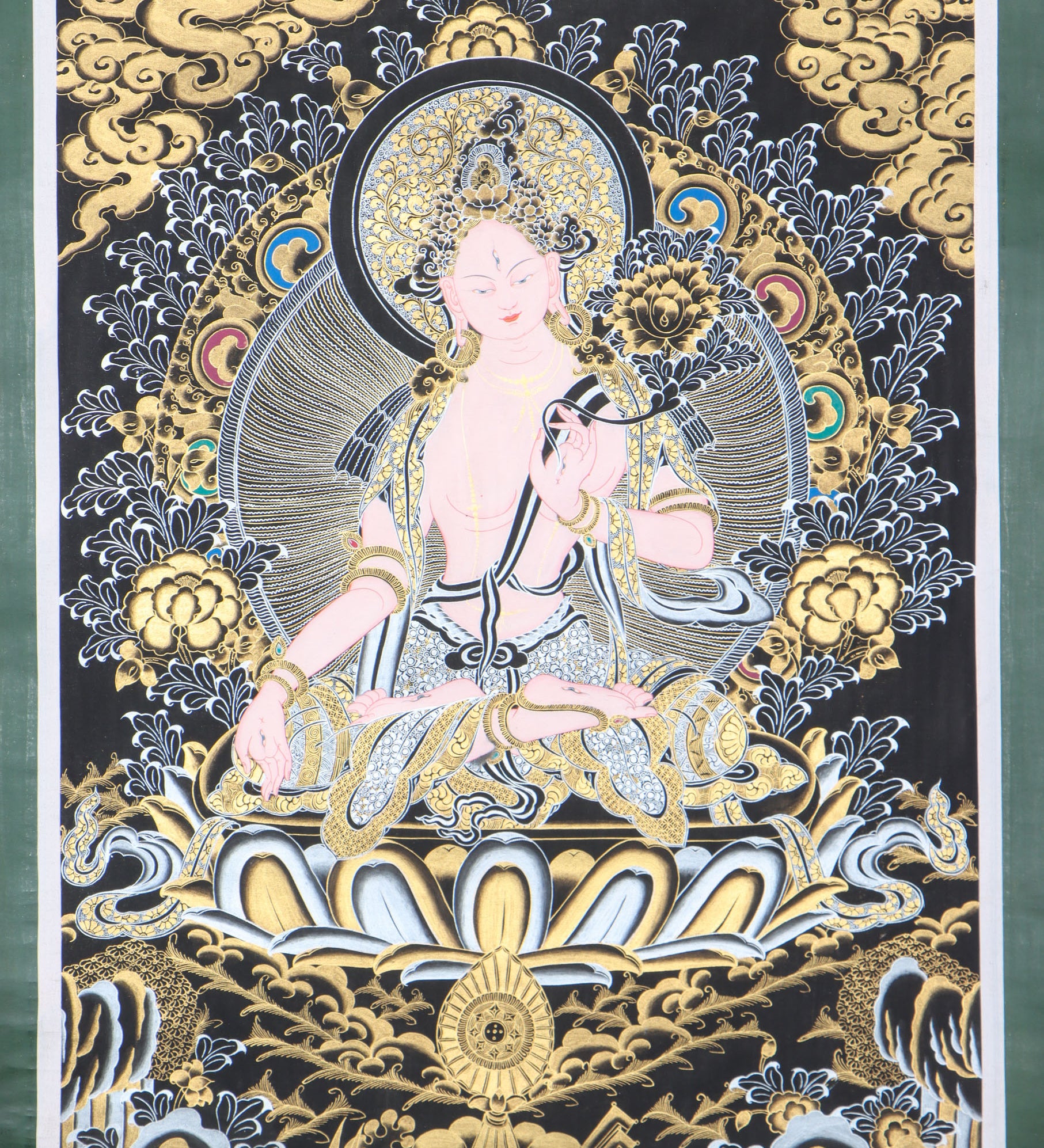 White Tara Thangka for guidance and blessings for long life.