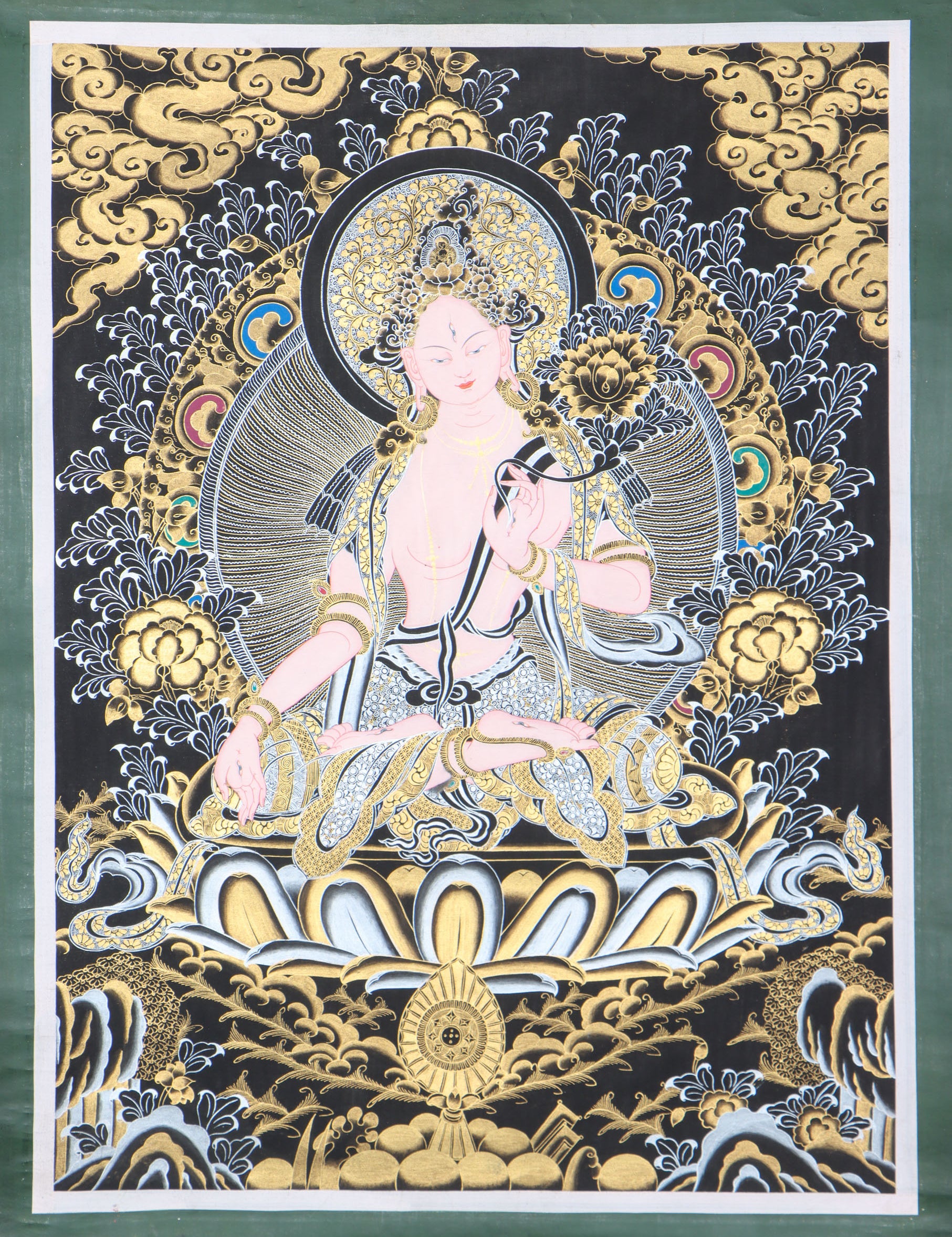 White Tara Thangka for guidance and blessings for long life.