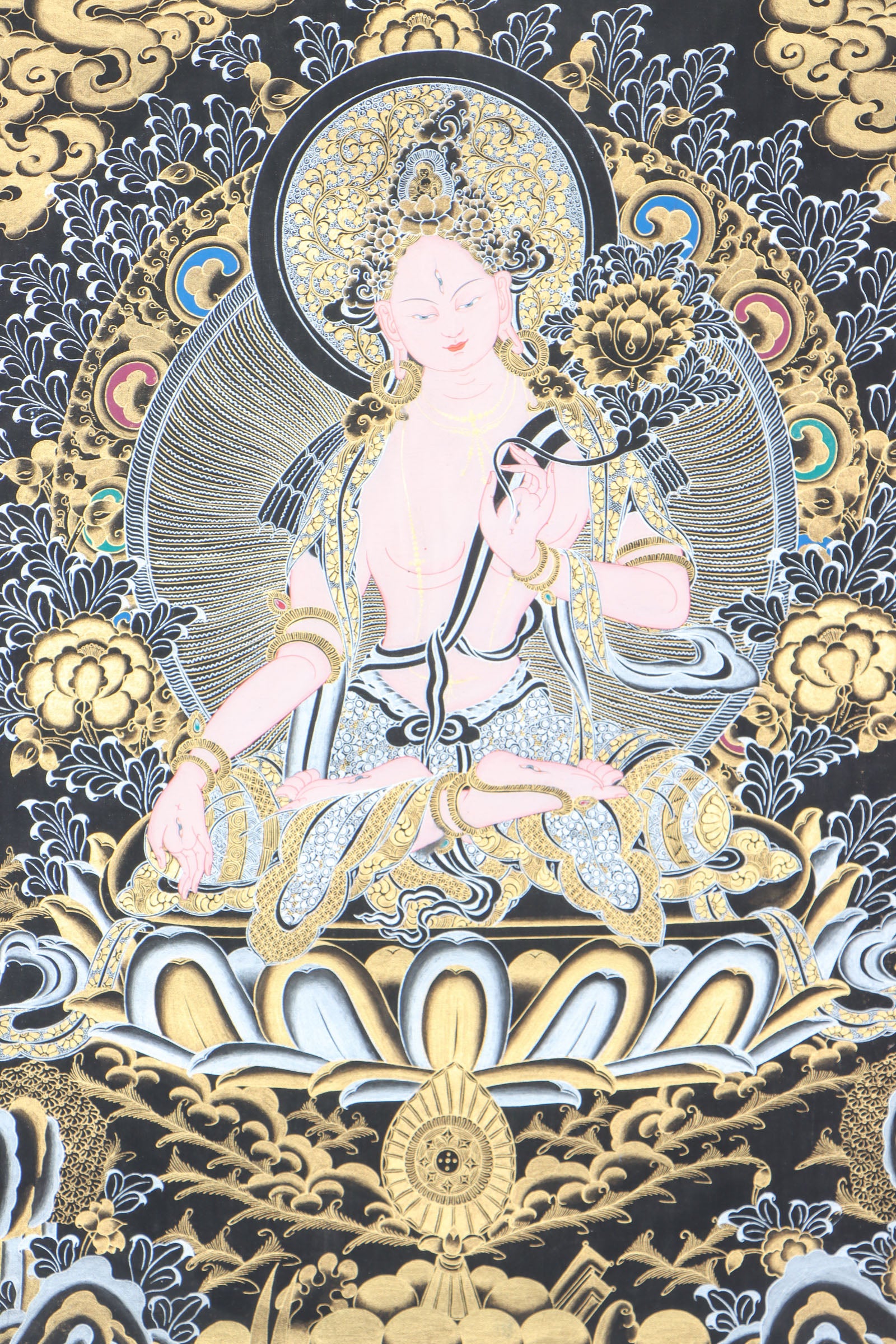 White Tara Thangka for guidance and blessings for long life.