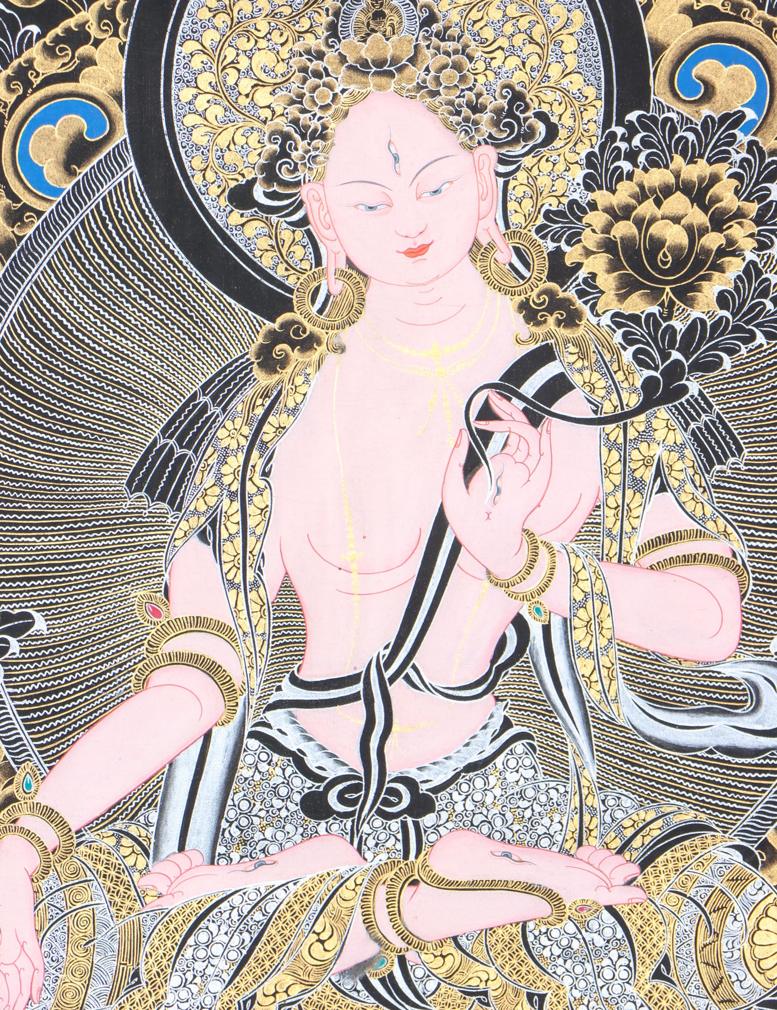 White Tara Thangka for guidance and blessings for long life.