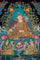 Guru Rinpoche Meditation Thangka - Handpainted Art