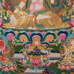 White Tara Thangka - Sacred Tibetan Painting