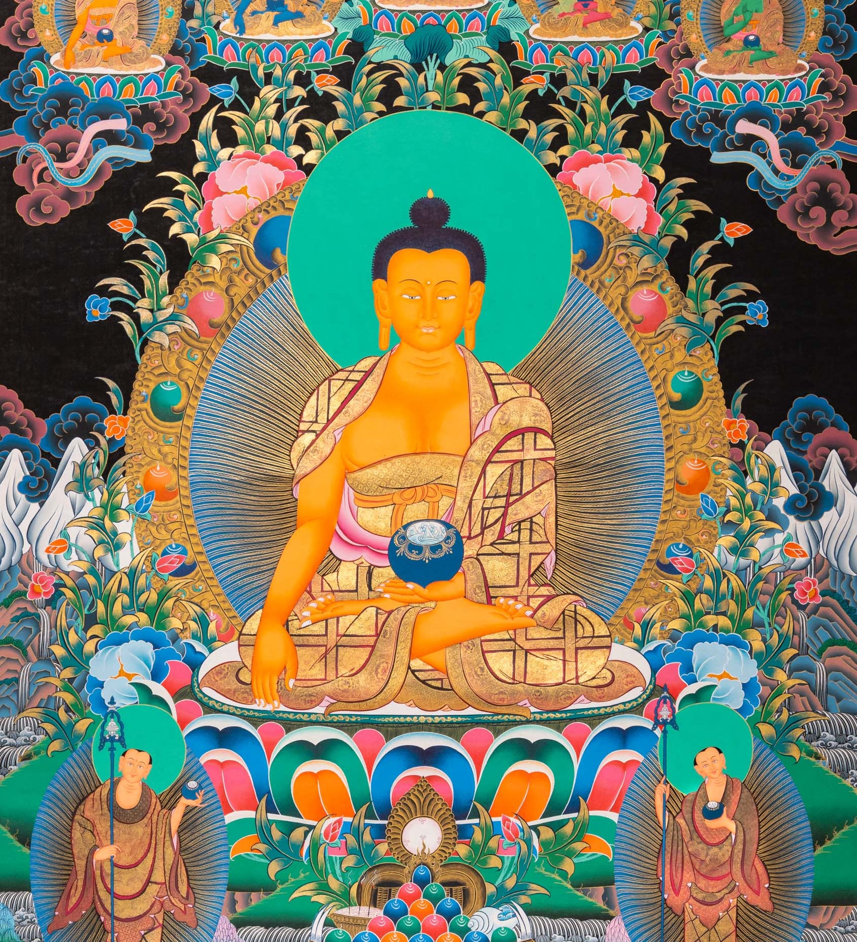 Shakyamuni Buddha - Sacred Wall Hanging Art