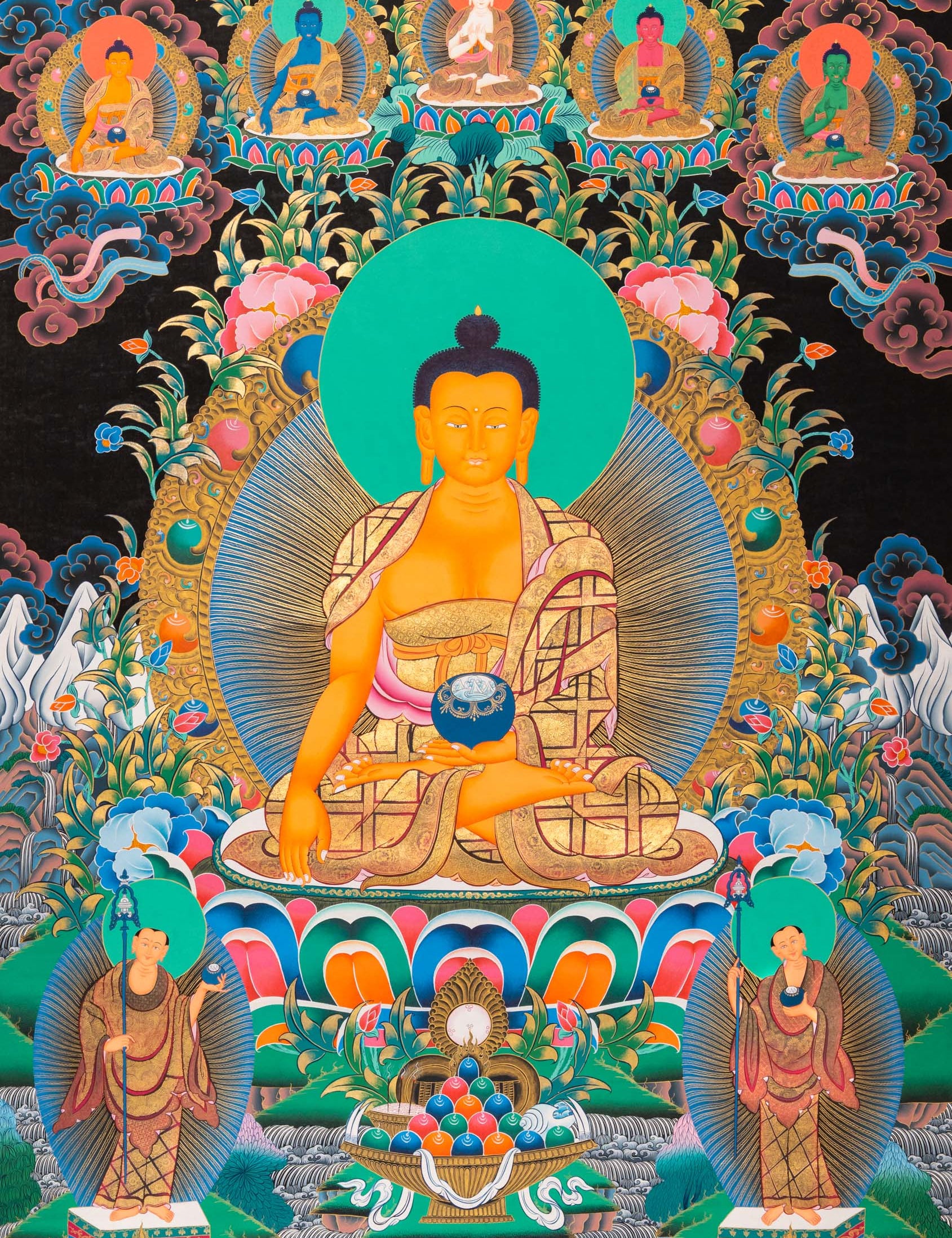 Shakyamuni Buddha - Sacred Wall Hanging Art