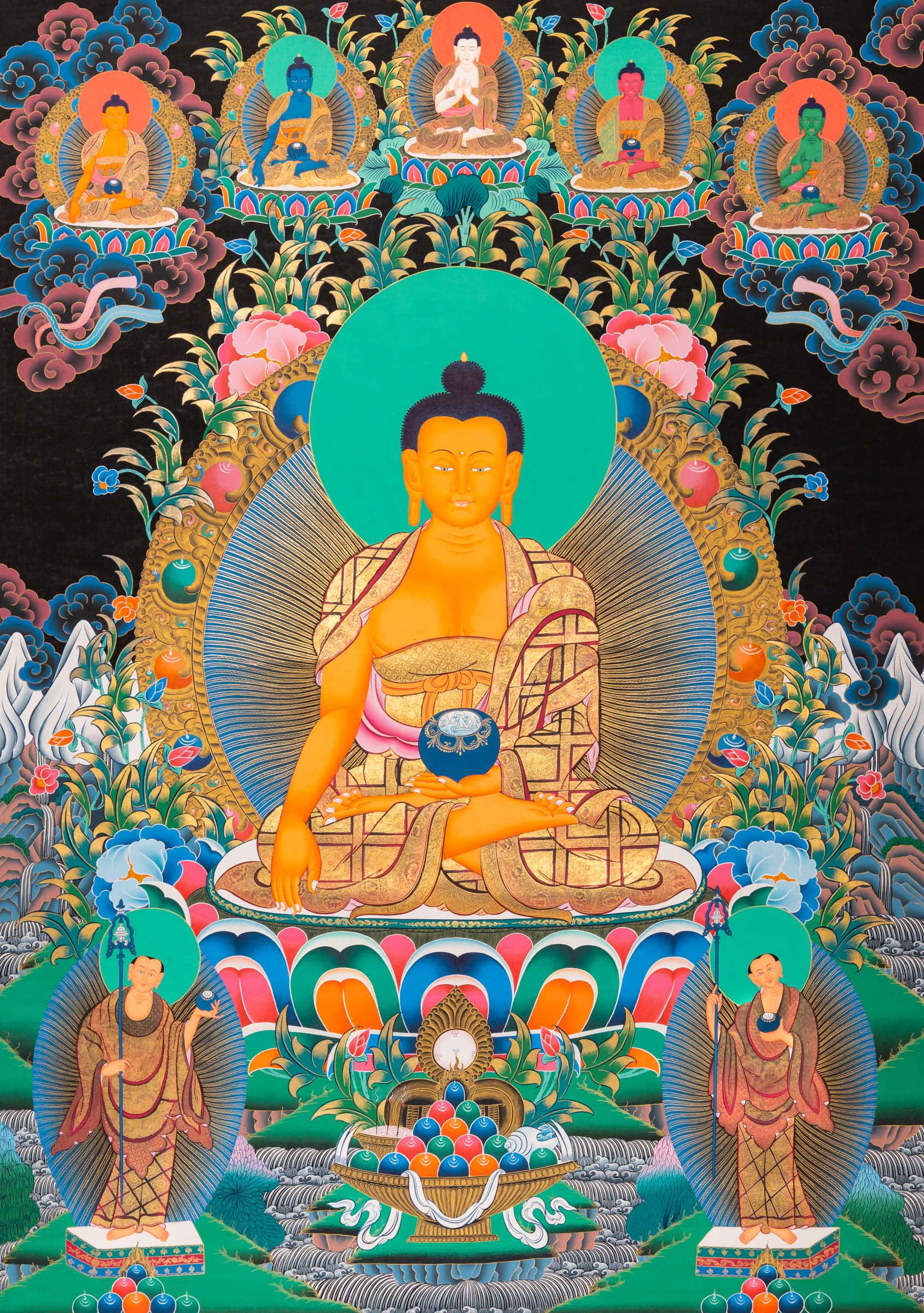 Shakyamuni Buddha - Sacred Wall Hanging Art