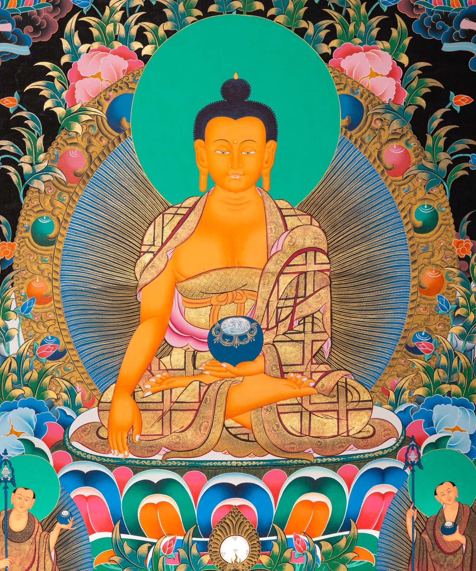 Shakyamuni Buddha - Sacred Wall Hanging Art