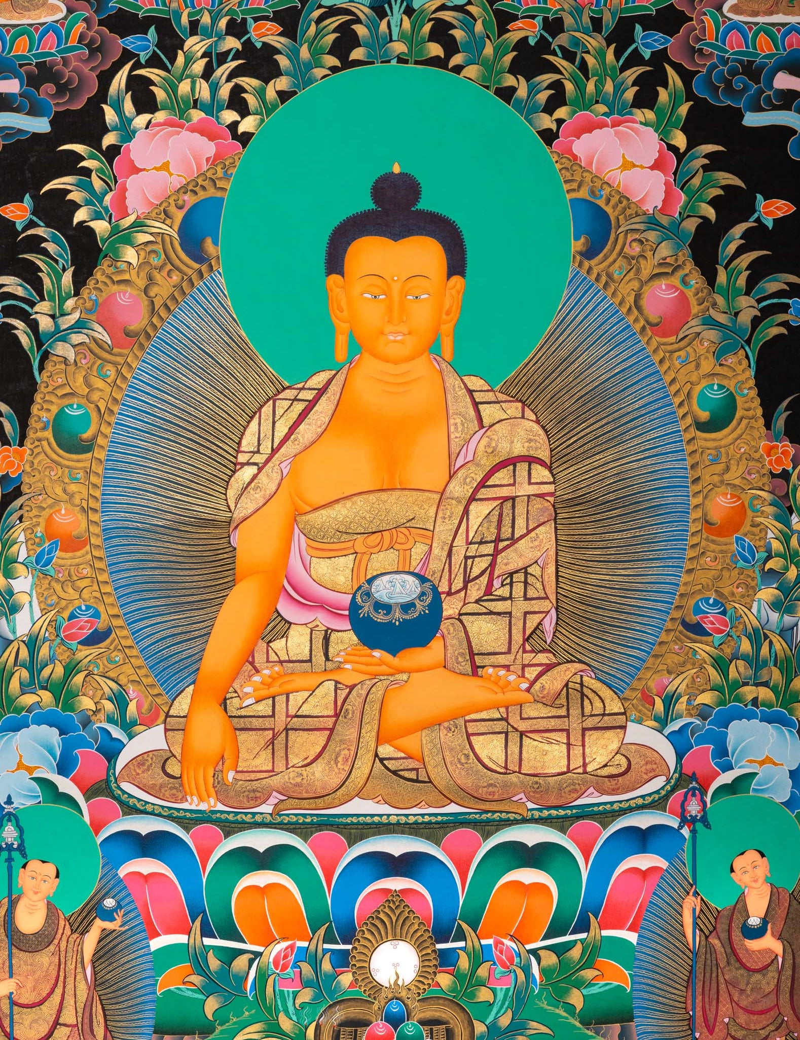 Shakyamuni Buddha - Sacred Wall Hanging Art