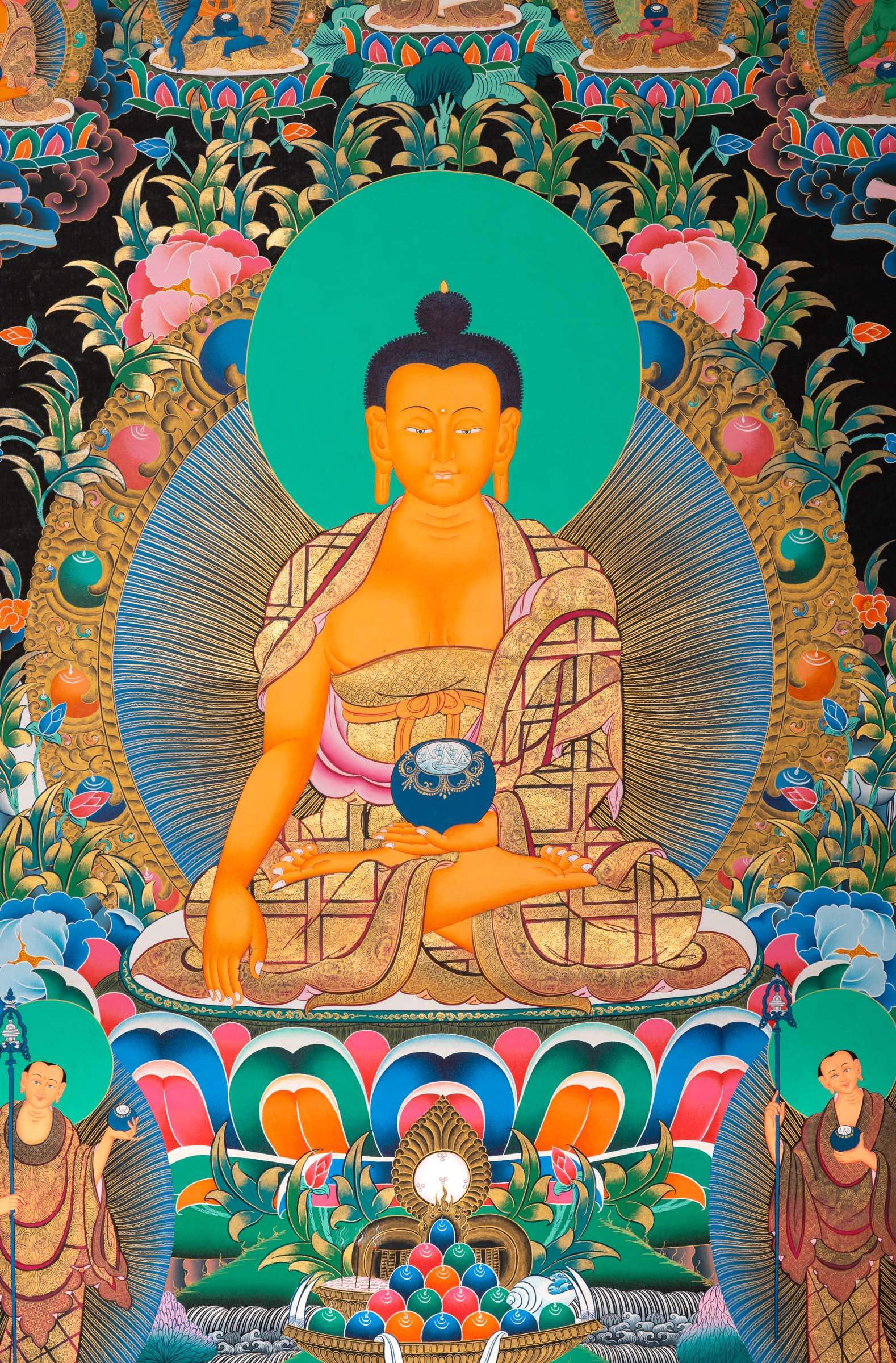 Shakyamuni Buddha - Sacred Wall Hanging Art