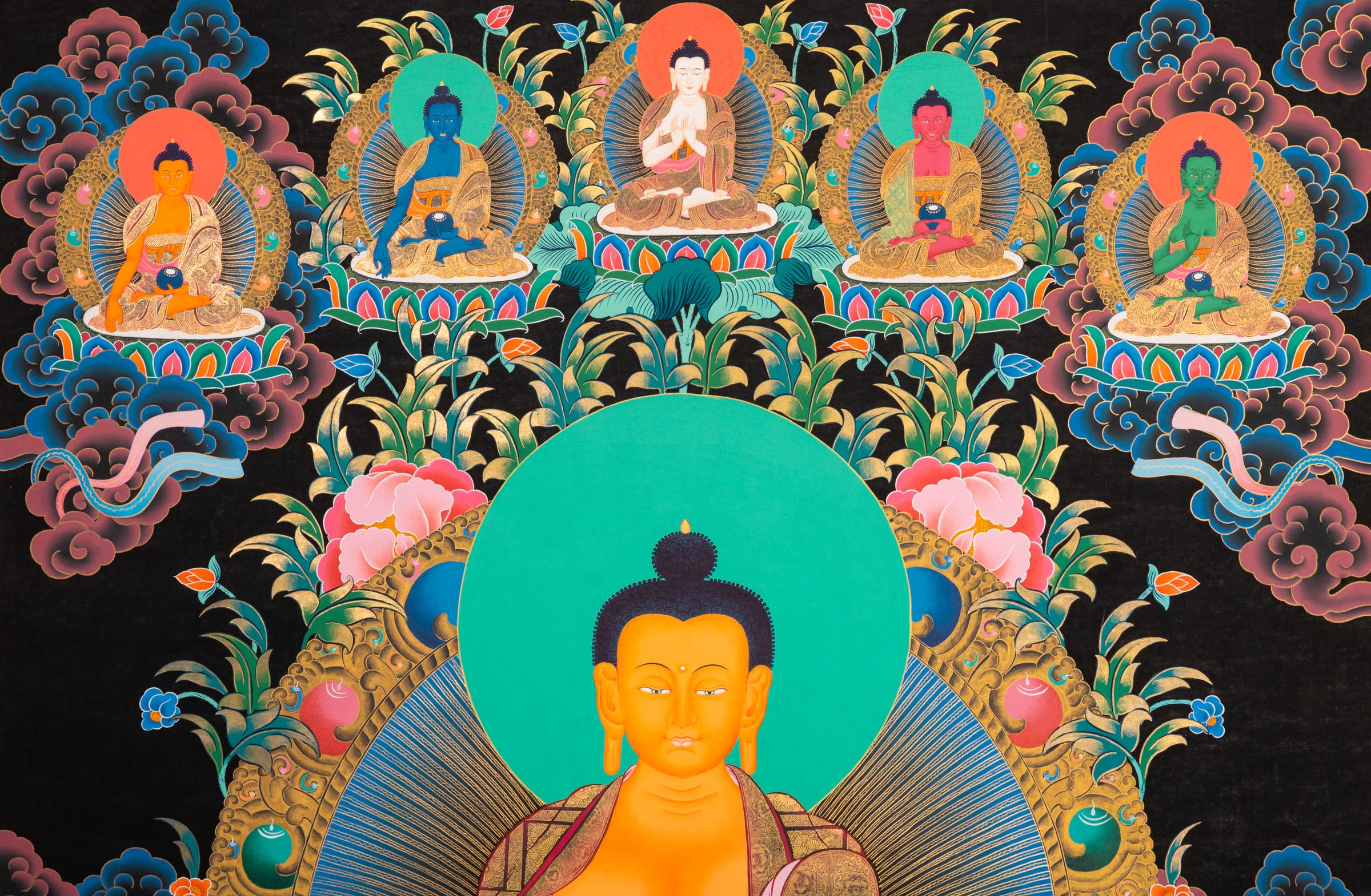 Shakyamuni Buddha - Sacred Wall Hanging Art