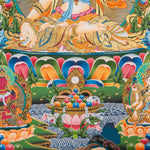 White Tara Thangka Painting - Sacred Art