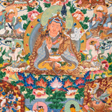 Guru Rinpoche (Padmasambhava) Thangka - Sacred Tibetan Painting