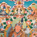 Guru Rinpoche (Padmasambhava) Thangka - Sacred Tibetan Painting