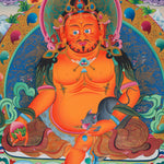Pancha Jambhala Thangka - Handpainted Tibetan Art