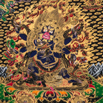 Mahakala Protector Thangka - Handpainted Tibetan Painting