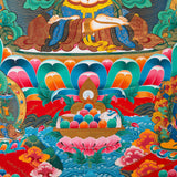 Chenrezig Thangka Painting - Tibetan Art