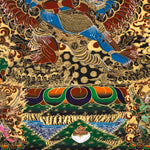 Wrathful Protector Heruka Thangka - Tibetan Painting 
