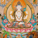 Chenrezig Thangka Painting