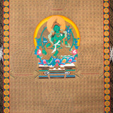 1000 Tara Thangka - Sacred Handpainted Art