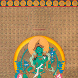 1000 Tara Thangka - Sacred Handpainted Art