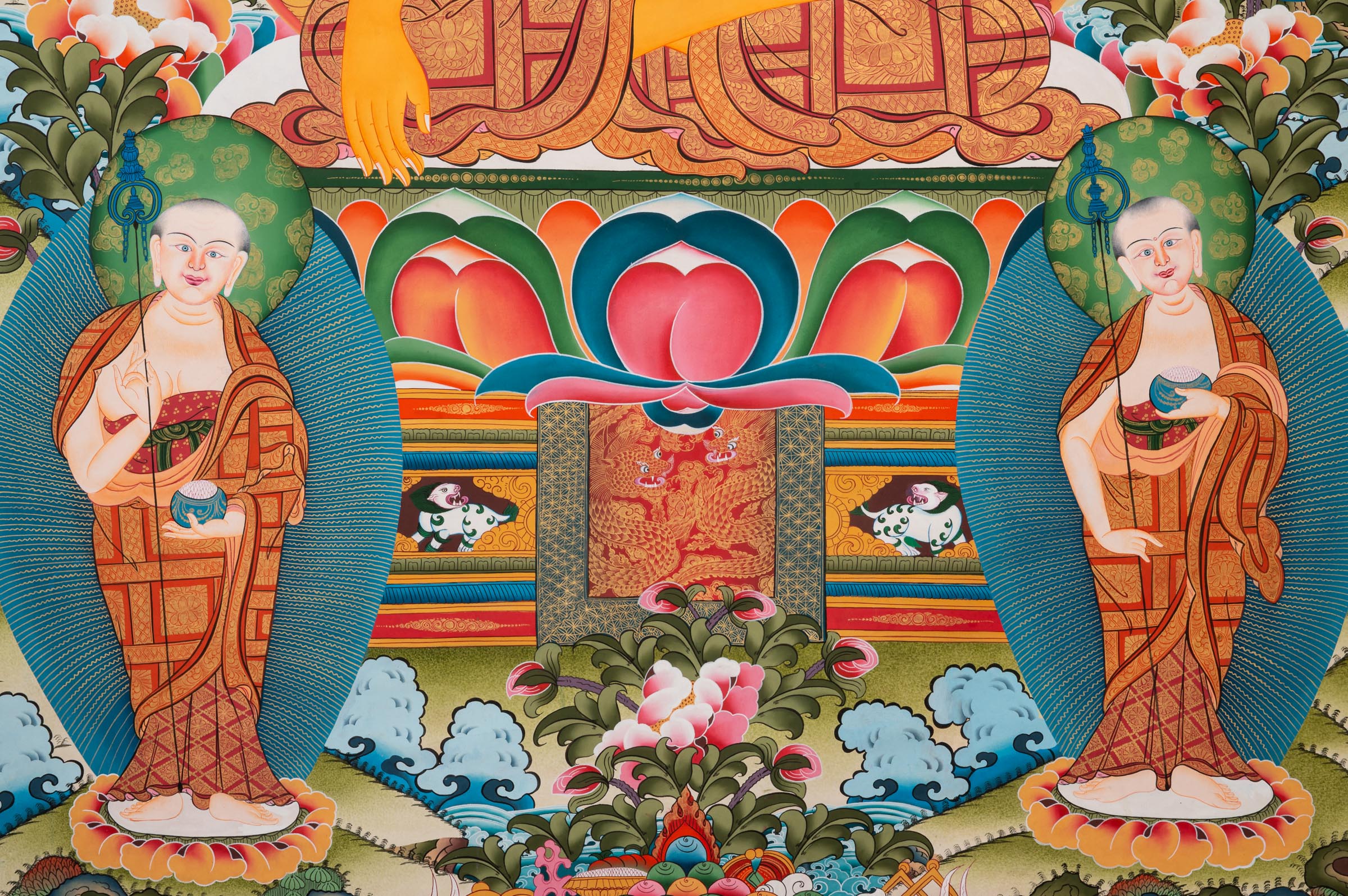 Shakyamuni Buddha Thangka - Sacred Tibetan Art