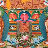 Shakyamuni Buddha Thangka - Sacred Tibetan Art