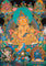 Five Jambhala Thangka - Tibetan Painting 