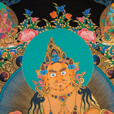 Five Jambhala Thangka - Tibetan Painting 