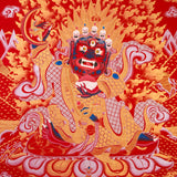 Mahakala Thangka - Handpainted Buddhist Art